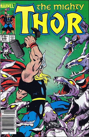 Thor (1966) issue 346-B Canadian Price Cover