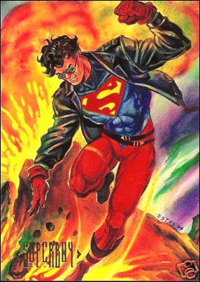 DC Master Series (Base Set) card 3 Superboy
