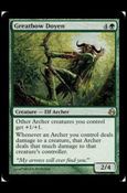 Magic the Gathering: Morningtide (Base Set) card 125 Greatbow Doyen