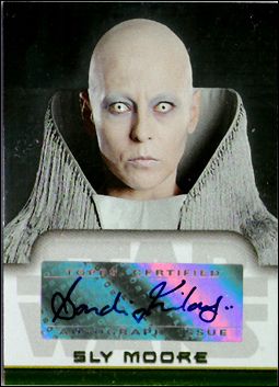 Star Wars Evolution Update Edition (Autograph Subset) card 12 Sandi Finlay - Sly Moore