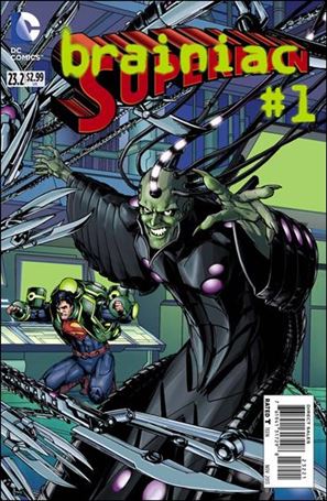 Superman (2011) issue 23.2-B Brainiac Standard Cover
