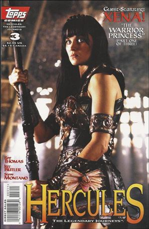 Hercules: The Legendary Journeys issue 3-B Photo Cover