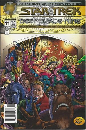 Star Trek: Deep Space Nine (1993) issue 11-B Newsstand Edition / Price Variant