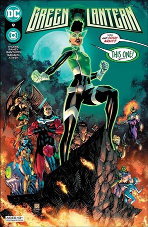 Green Lantern (2021) issue 9 Bernard Chang Cover