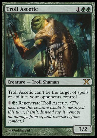 Magic the Gathering: 10th Edition (Base Set) card 305 Troll Ascetic