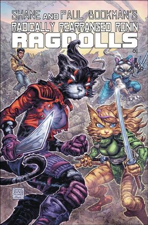 Radically Rearranged Ronin Ragdolls issue One Shot-D Freddie Williams II Cover