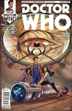 Doctor Who: The Tenth Doctor Year Three issue 7-C Blair Shedd Cover