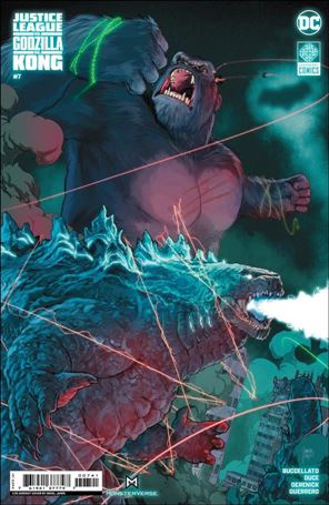 Justice League vs. Godzilla vs. Kong issue 7-D Mikel Janín Cardstock 1:25 Cover