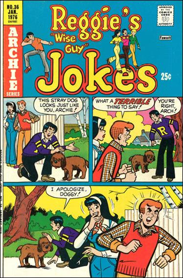 Reggie's Wise Guy Jokes issue 36