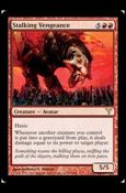 Magic the Gathering: Dissension (Base Set) card 73 Stalking Vengeance