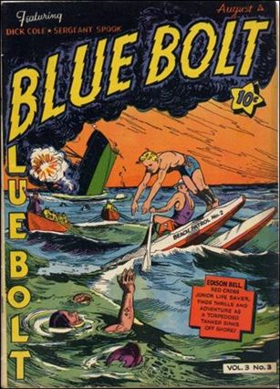 Blue Bolt (1942) issue 3