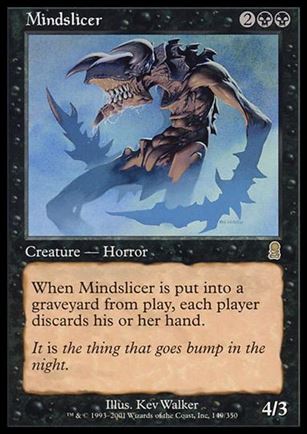Magic the Gathering: Odyssey (Base Set) card 149 Mindslicer
