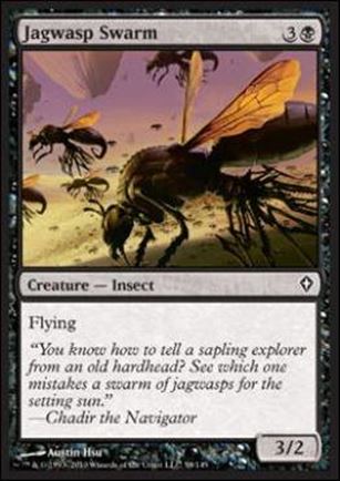 Magic the Gathering: Worldwake (Base Set) card 58 Jagwasp Swarm