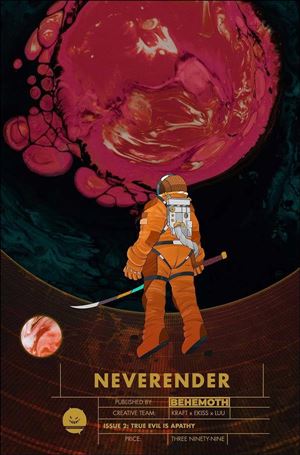 Neverender issue 2 Sword Cover