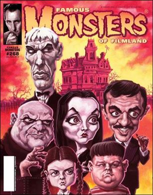 Famous Monsters of Filmland issue 268-B Addams Family Newsstand Cover