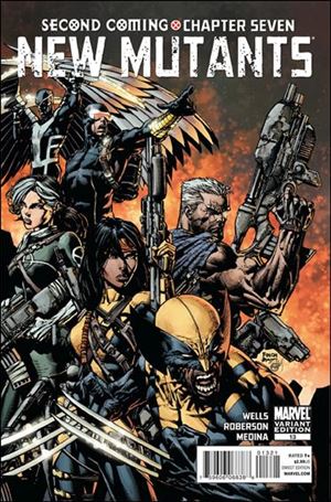 New Mutants (2009) issue 13-C David Finch 1:25 Cover