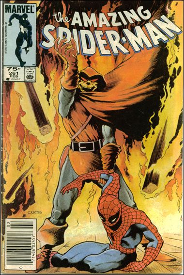 Amazing Spider-Man (1963) issue 261-B Canadian Price Cover