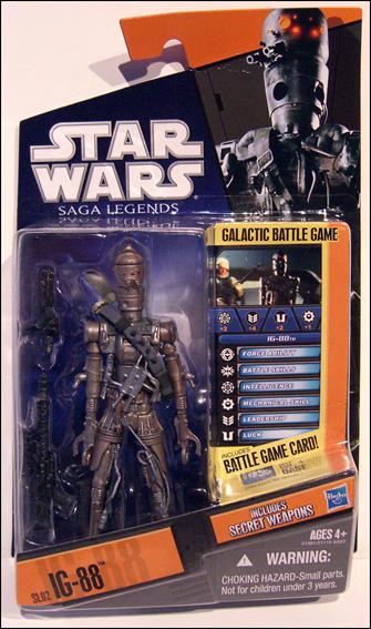 Star Wars: Saga Legends 3 3/4" Action Figures (2010) figure SL02 IG-88