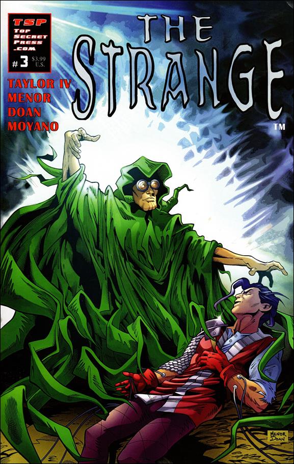 Strange (2014) issue 3 Francisco Menor Cover