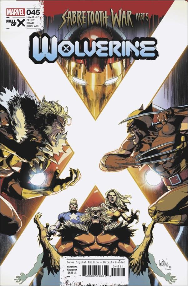 Wolverine (2020) issue 45 Leinil Francis Yu Cover