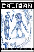 Caliban issue 5-D Design Sketch Cover