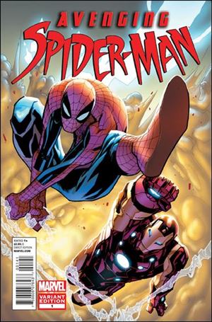 Avenging Spider-Man issue 1-D Unbagged Humberto Ramos 1:25 Cover
