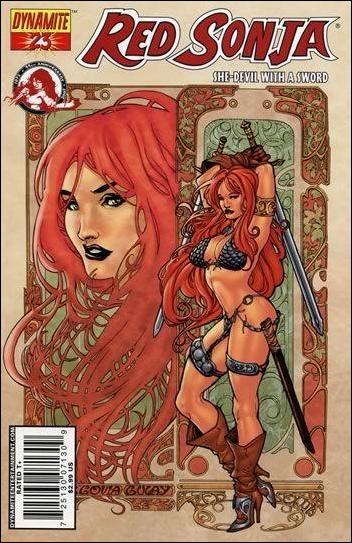 Red Sonja (2005) issue 23-D Stephen Segovia Standard Cover