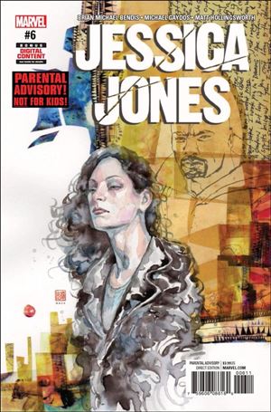 Jessica Jones (2016) issue 6 David Mack Cover