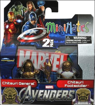 Marvel Minimates figure 132-B Chitauri General and Chitauri Footsoldier