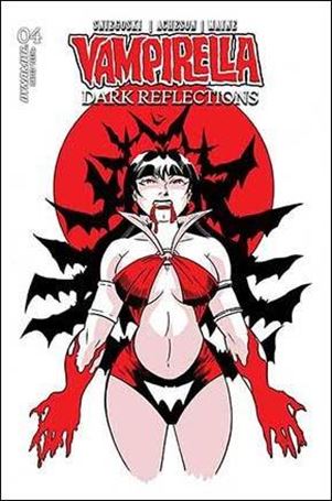 Vampirella: Dark Reflections issue 4-C Anthony Marques Cardstock Cover