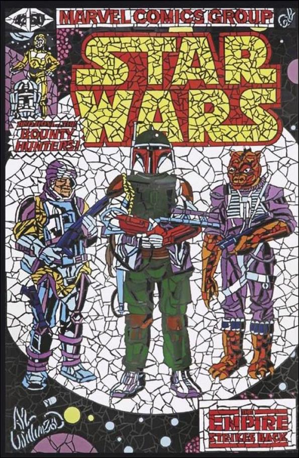 Star Wars: War of the Bounty Hunters issue 1-S Matthew DiMasi Shattered Comics Cover 1/3000