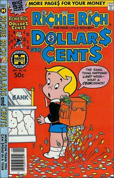 Richie Rich Dollars & Cents issue 93