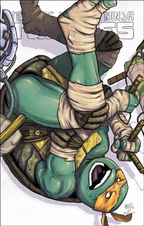 Teenage Mutant Ninja Turtles Macro-Series issue 2-D Ben Bishop Double Midnight Comics Cover