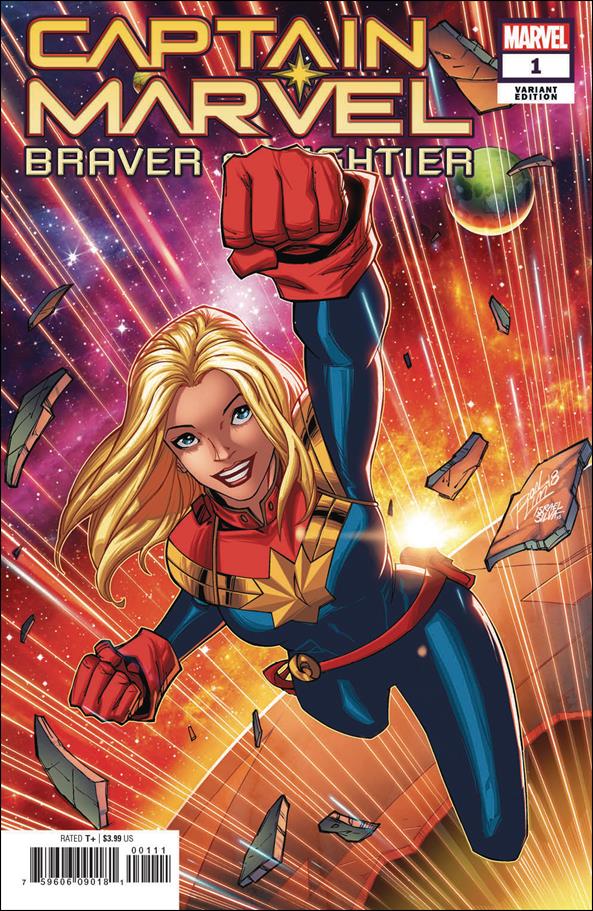 Captain Marvel: Braver and Mightier issue 1-B Ron Lim Cover