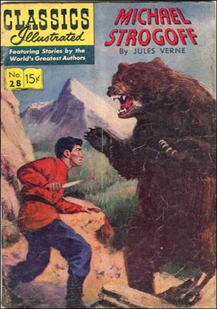 Classic Comics/Classics Illustrated issue 28-C HRN 115 - New Cover Art