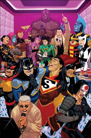 New Super-Man & the Justice League of China issue 23-B Bernard Chang Cover