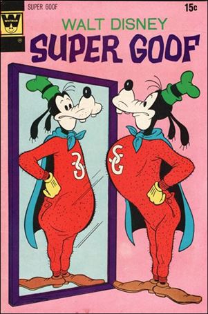 Walt Disney Super Goof issue 22-B Whitman Cover