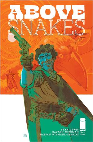 Above Snakes issue 2-B Orange Cover