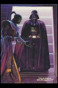 Star Wars: Shadows of the Empire (Base Set) card 6 Xizor Greets Vader