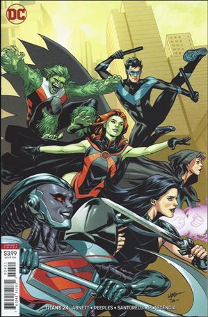 Titans (2016) issue 24-B Emanuela Lupacchino Cover