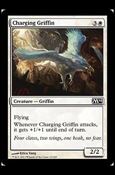 Magic the Gathering: 2014 Core Set (Base Set) card 13 Charging Griffin