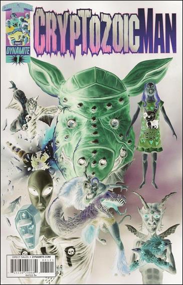 Cryptozoic Man issue 1-B 1:10 Negative Art Cover