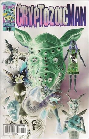 Cryptozoic Man issue 1-B 1:10 Negative Art Cover