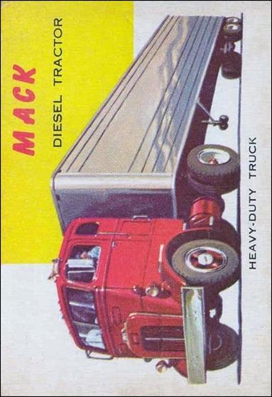 World on Wheels (Base Set) card 12 Mack Diesel Tractor