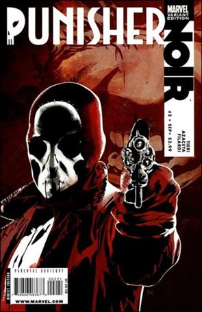 Punisher Noir issue 2-B Dennis Calero Cover