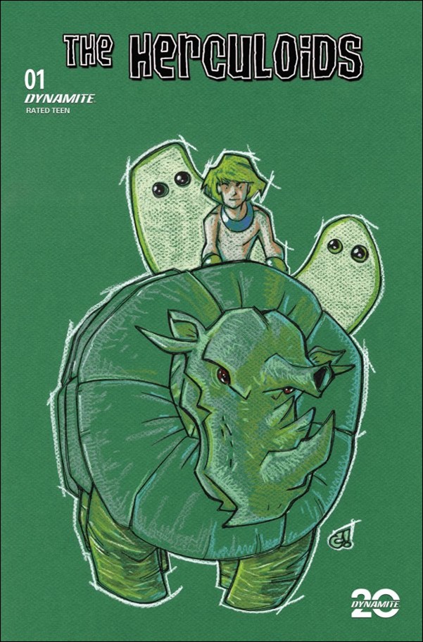 Herculoids (2025) issue 1-L Craig Rousseau Pastel Art 1:10 Cover