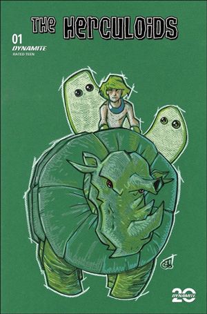 Herculoids (2025) issue 1-L Craig Rousseau Pastel Art 1:10 Cover