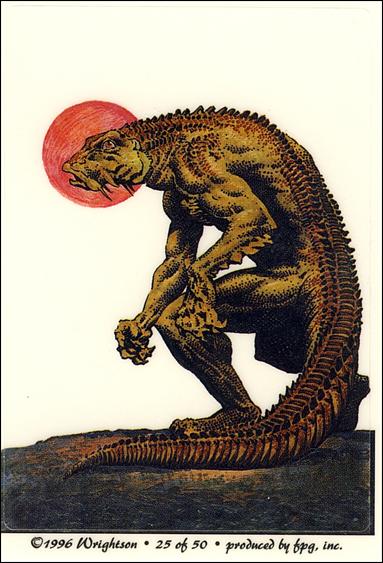 Bernie Wrightson Stickers (Base Set) card 25