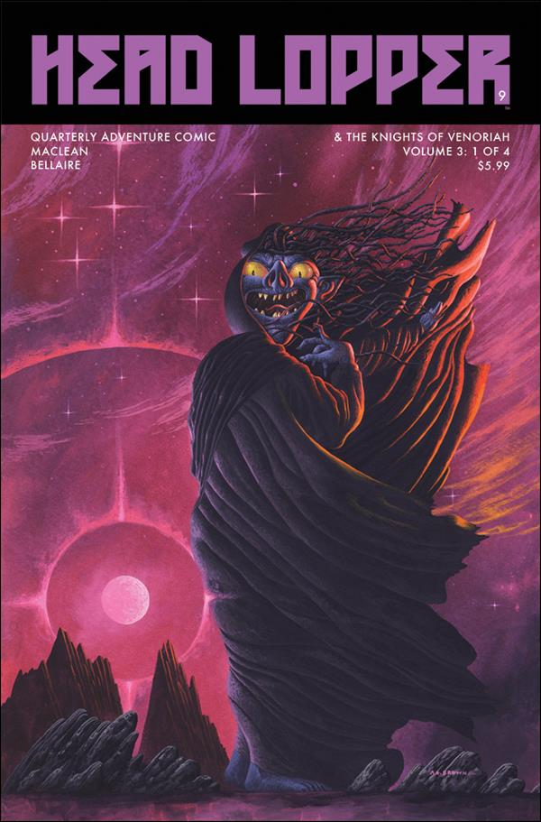 Head Lopper issue 9-B Alan Brown Cover