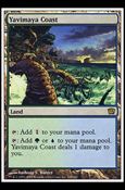 Magic the Gathering: 9th Edition (Base Set) card 330 Yavimaya Coast
